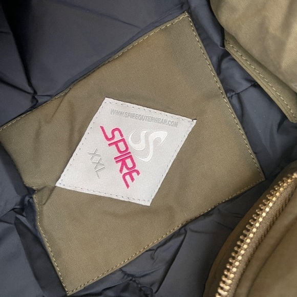 Spire by Galaxy Jenar Parka Olive - Picture 13 of 15